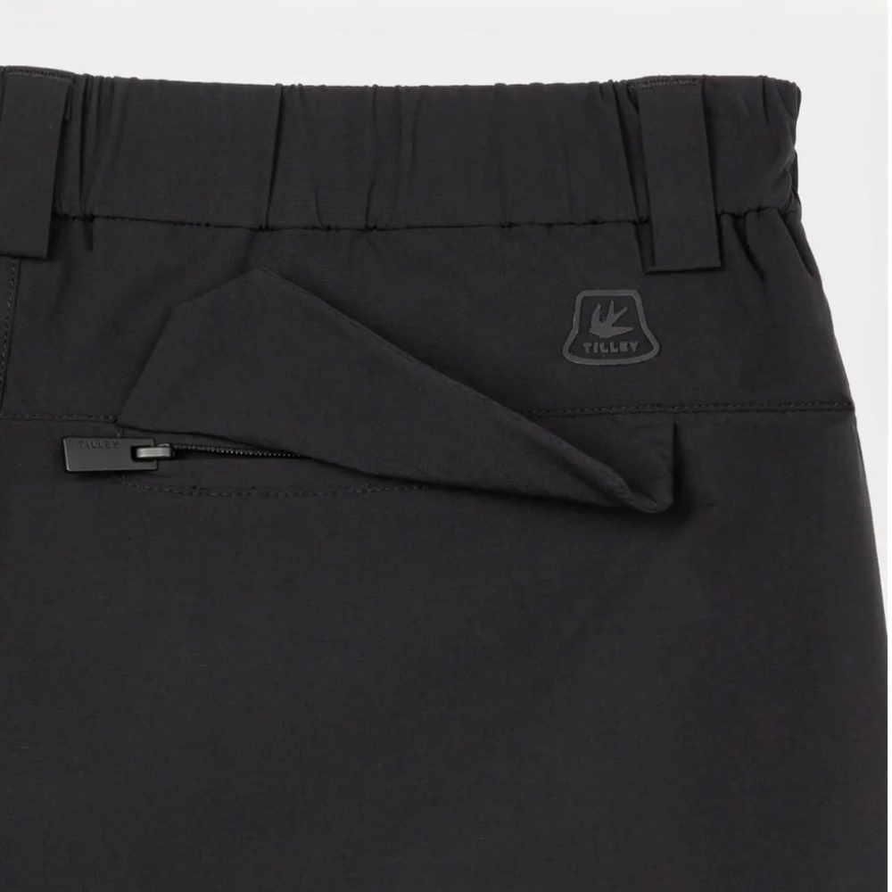 Tilley Pull On Crop Pant - Sz M - Picture 4 of 9